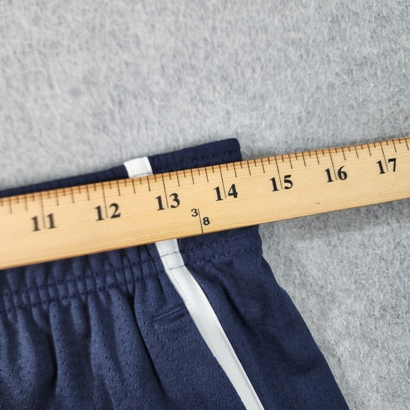 Under Armour Project Rock USA Loose Fit Mesh Shorts Mens M Red White Blue Pocket - Picture 9 of 16